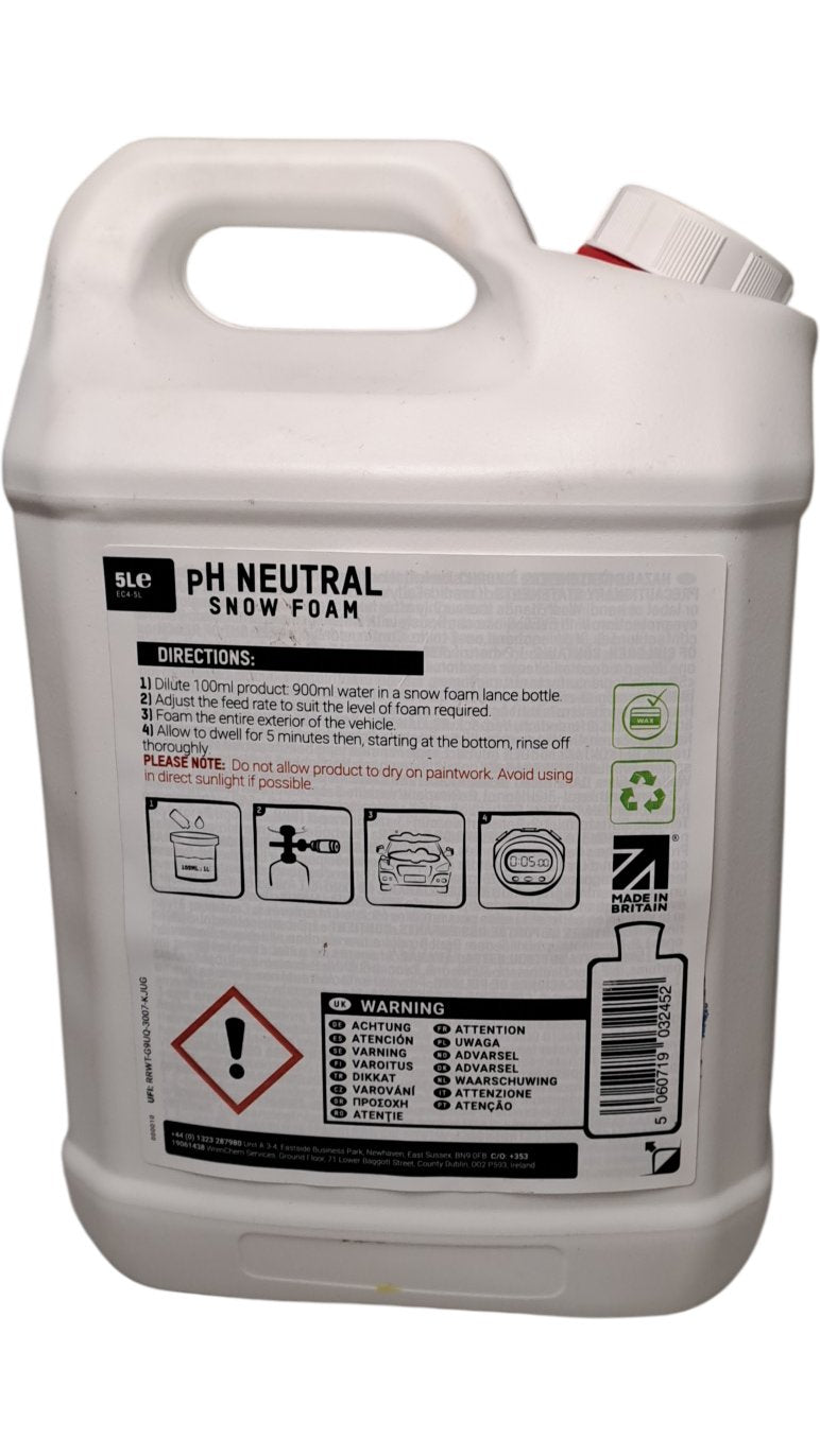 Valet Pro | PH Neutral Snow Foam | 5L