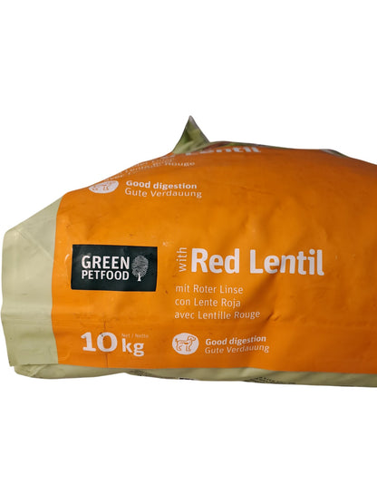 Green Petfood | Veggie Dog Adult Food with Red Lentil | 10kg