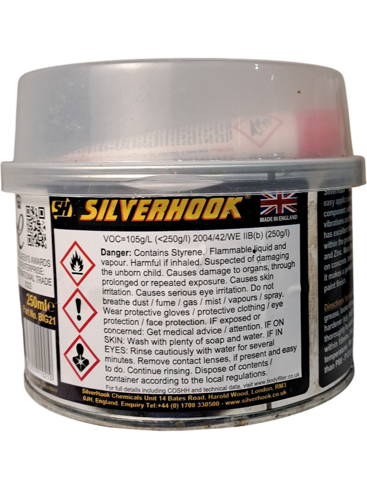 Silverhook | Metal Filler | BIG21 | 250ml