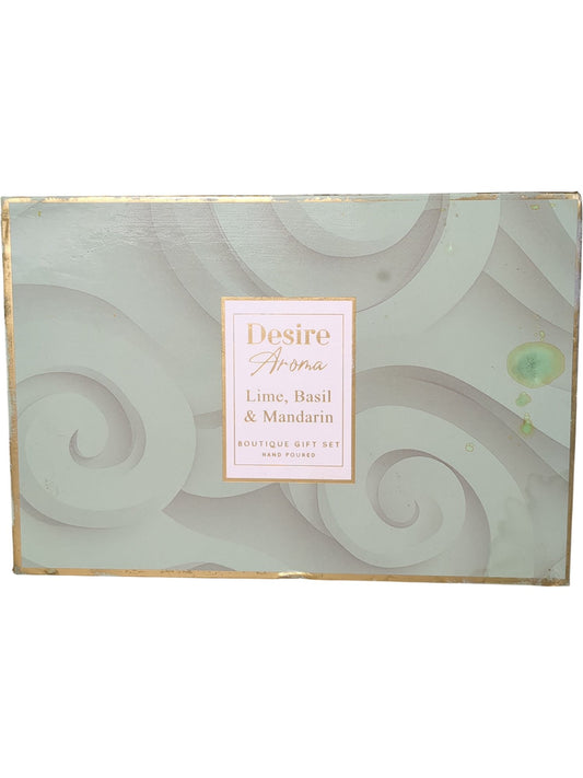 Desire | Aroma Gift Set | Lime, Basil & Mandarin
