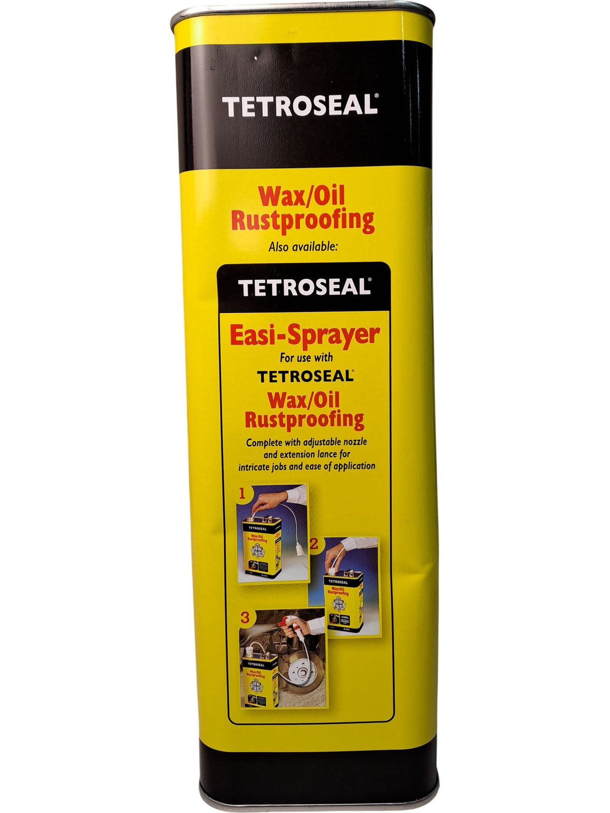 Tetroseal | Wax/Oil Rustproofing | Black | 5 Litre