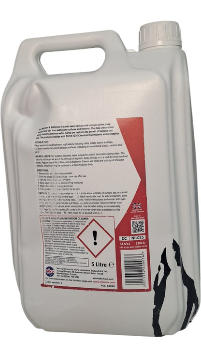 Nilco | Washroom & Bathroom Cleaner | W1 | 5 Litre
