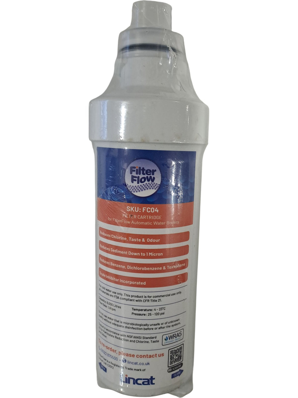 FilterFlow | Water Filter Cartridge | SKU FC04