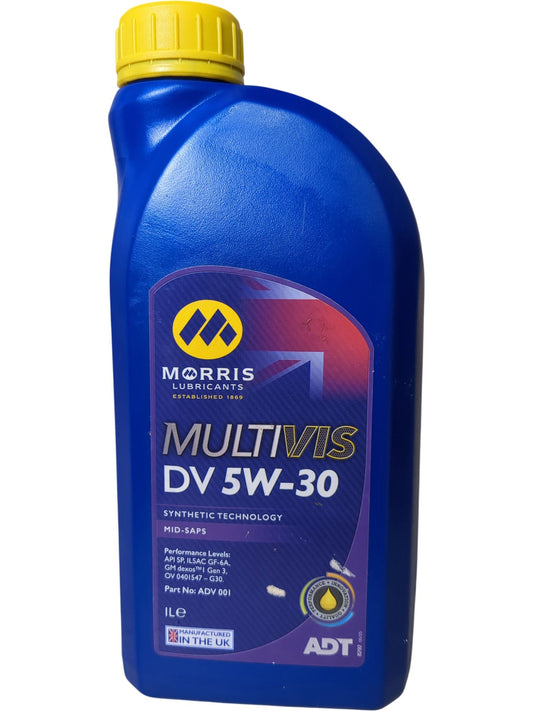 Morris | Multivis DV 5W-30 Synthetic Engine Oil | 1L