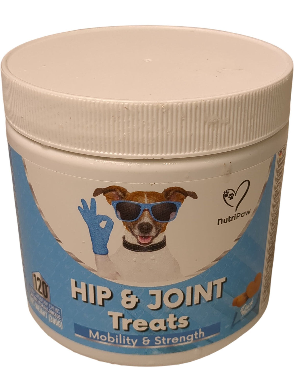 Nutripaw | Hip & Joint Treats | 120 Chews | 300g