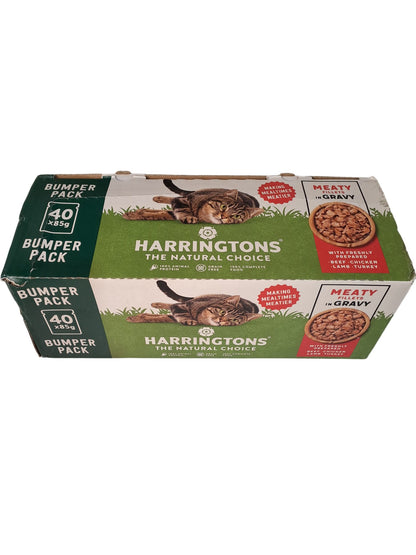 Harringtons | Wet Cat Food Bumper Pack | 40 x 85g
