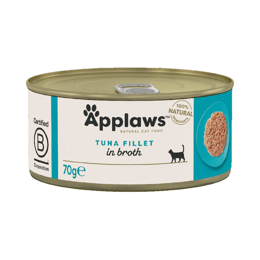 Applaws | Tuna Fillet in Broth | 24x70g