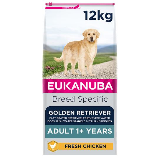 Eukanuba Adult Golden Retriever | Chicken | 12kg