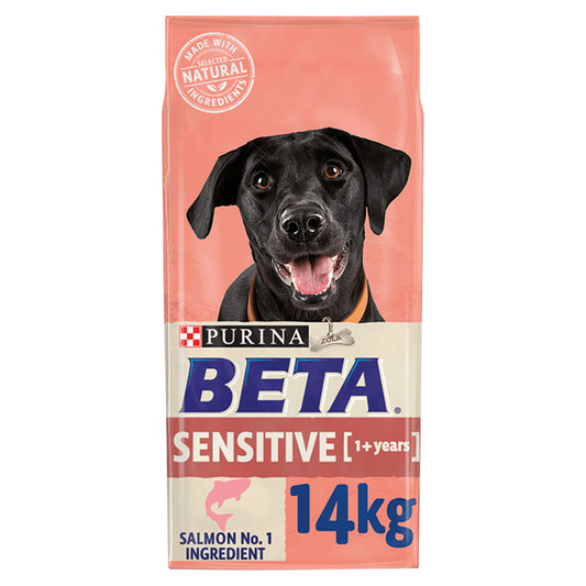 Purina| Beta Sensitive- Adult Dog Dry- Salmon - 14kg
