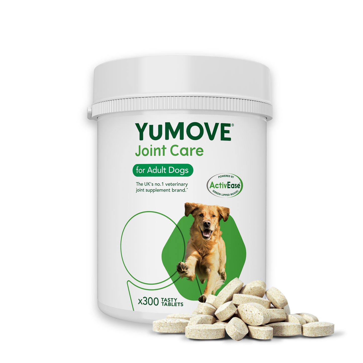 YuMOVE| Joint Care| Adult Dogs| x300 Tasty Tablets