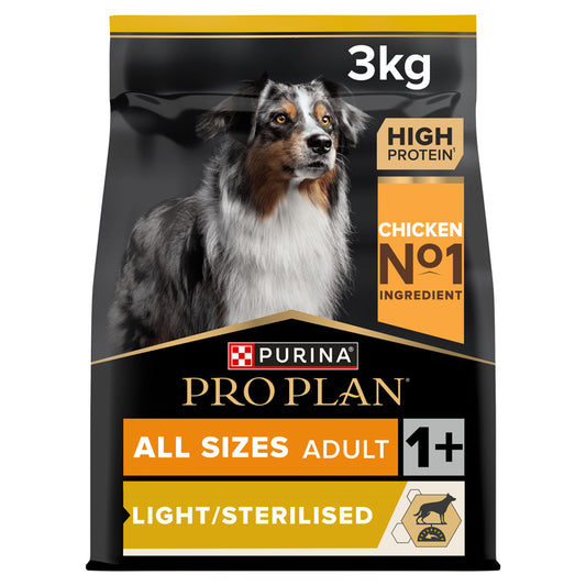 Purina Pro Plan | All Size Adult | Light/Sterilised | 3kg