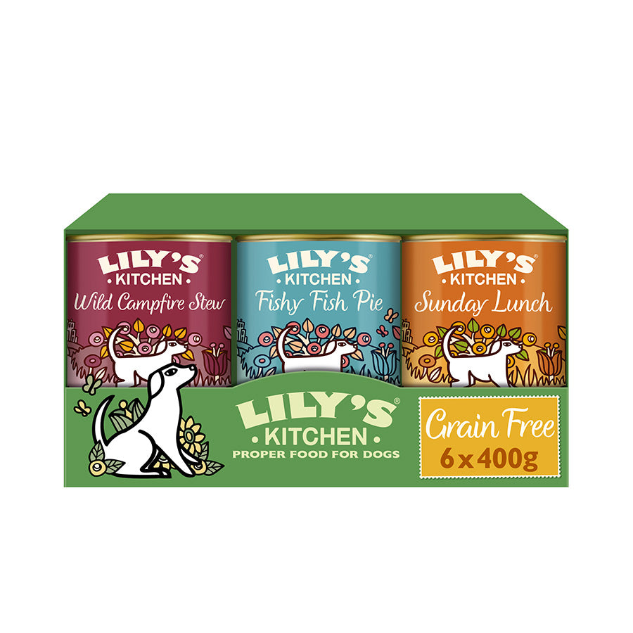 Lily's Kitchen | 6 Grain Free Recipes | 6x400g