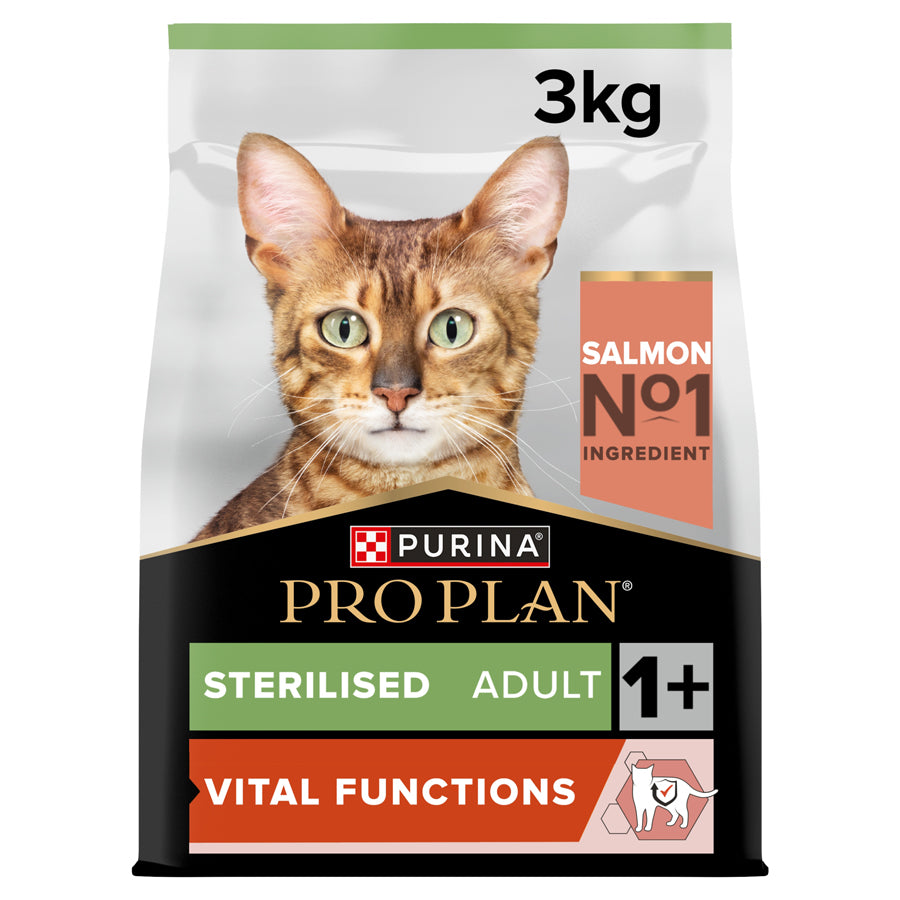 Pro Plan | Sterilised Adult | Vital Functions | Salmon | 3kg