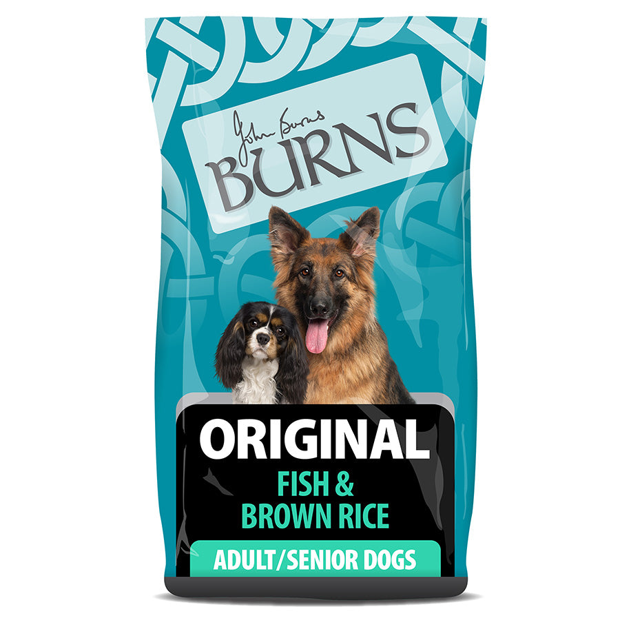 Burns Original | Adult/Senior All Breeds | Fish & Rice | 12kg