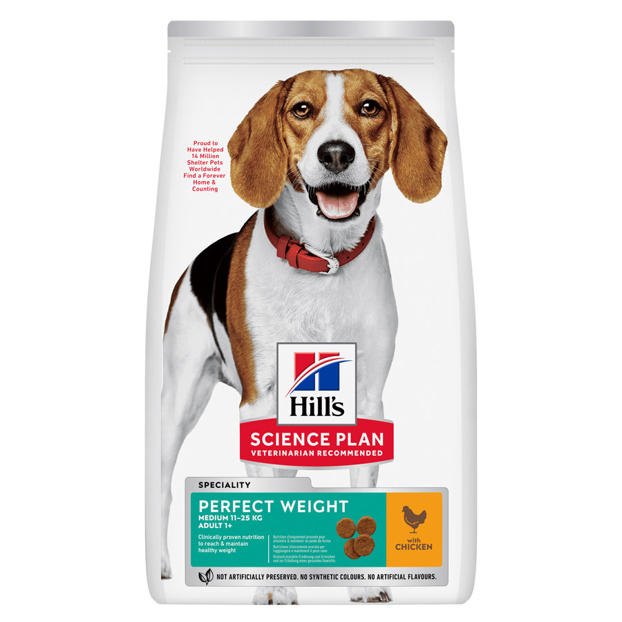 Hill's Science Plan Dog - Perfect Weight - Chicken - 12kg