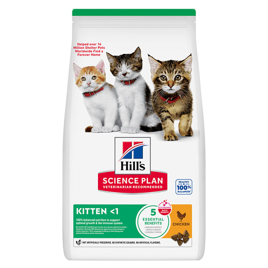 Hill's Science Plan Kitten Dry Cat Food Chicken -7kg