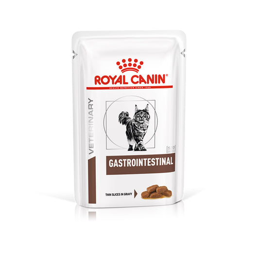 Royal Canin Veterinary Cat - Gastrointestinal - Thin Slices in Gravy - 48x85g