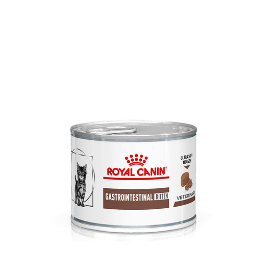 Royal Canin Veterinary Cat - Kitten Gastrointestinal Ultra Soft Mousse - 12x195g