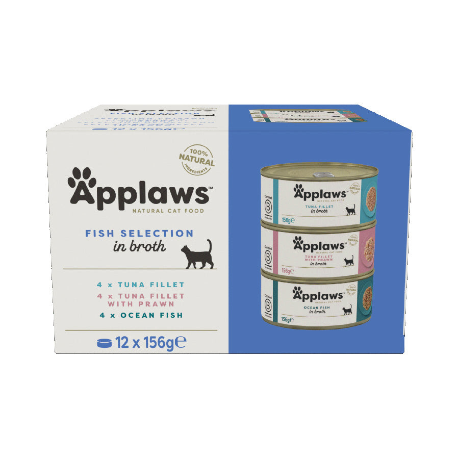 Applaws | Fish Selection in Broth | 12x70g