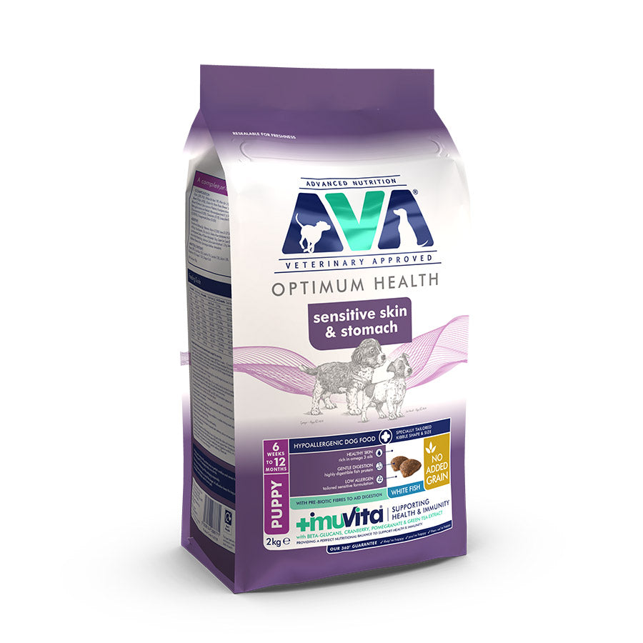 AVA | Sensitive Skin/Stomach | Puppy | Fish | 2kg