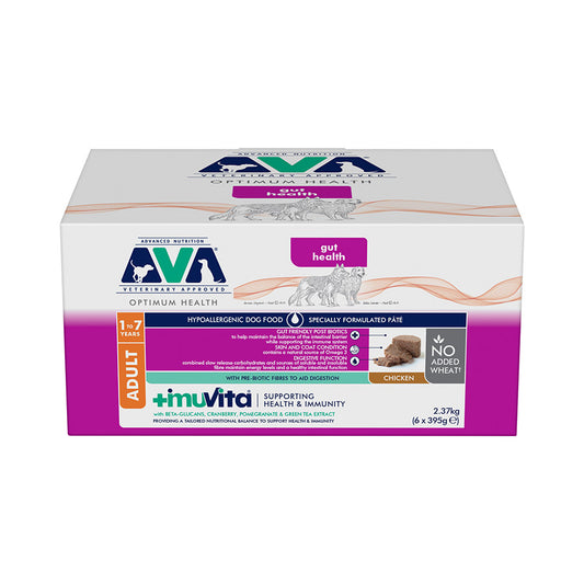 Imperfect Picks: Dented Cans - Ava - Gut health - Adult 1-7 - Chicken Dog Food (Wet) 24 tins x 395g