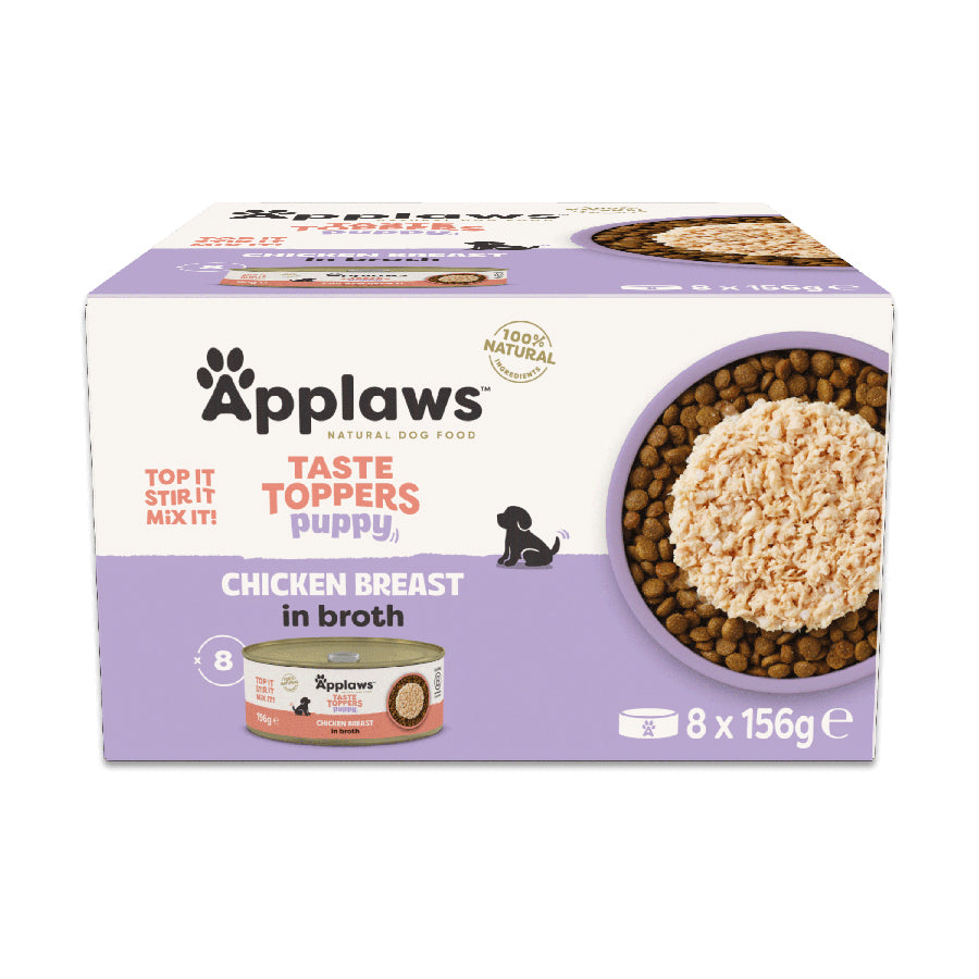 Applaws | Puppy | Taste Toppers | Chicken | 8x156g