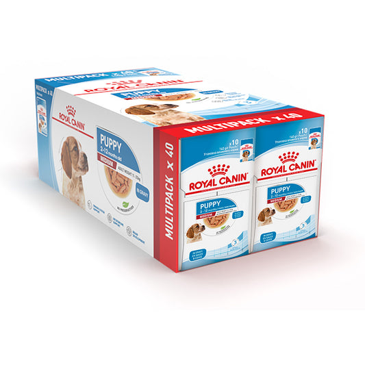 Royal Canin| Medium Puppy- In Gravy- 40 x 140g