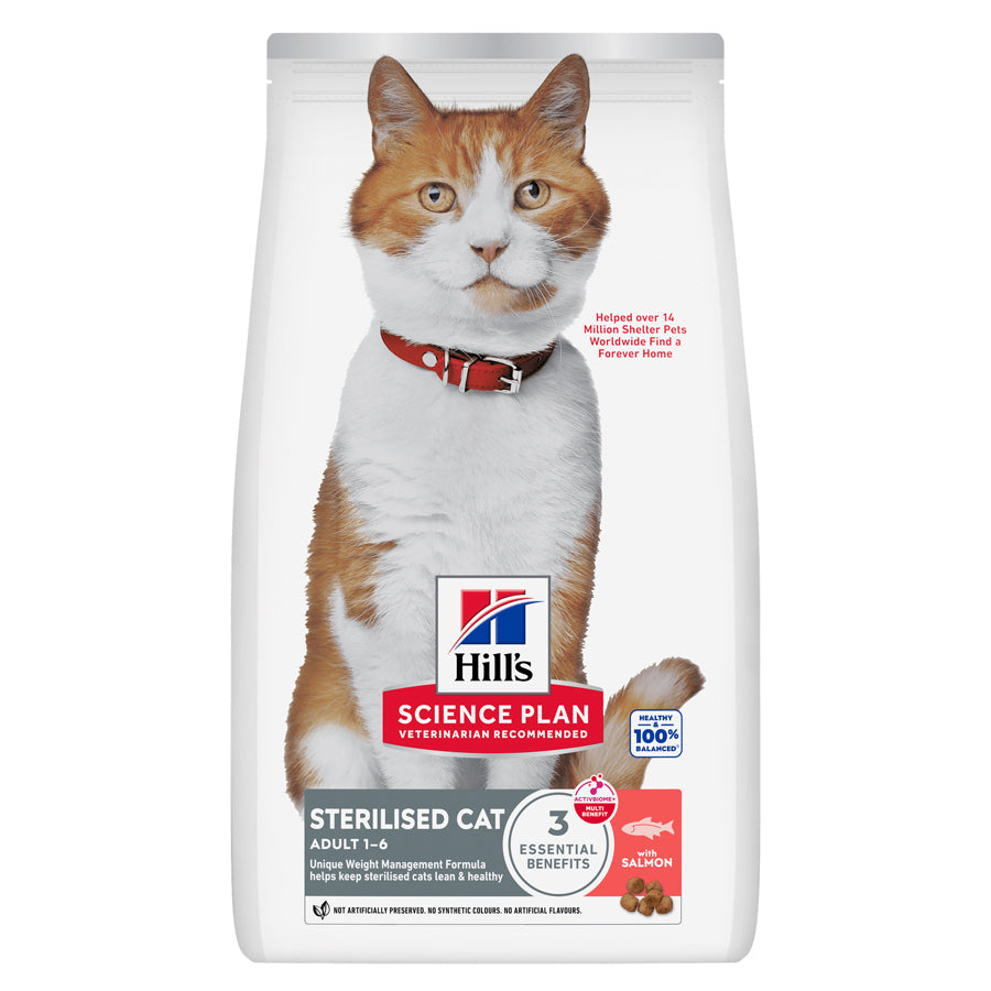 Hill's | Sterilised Cat | Adult 1-6 | Salmon | 1.5kg