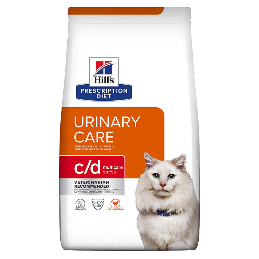Hill's Prescription Diet c/d Urinary Care Stress Cat Food, Chicken 8kg
