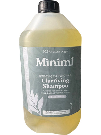 Miniml Clarifying Shampoo Tea Tree & Mint 5L