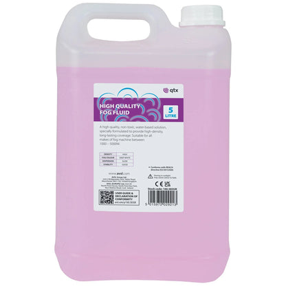 QTX | High Quality Fog Fluid | 5 Litre