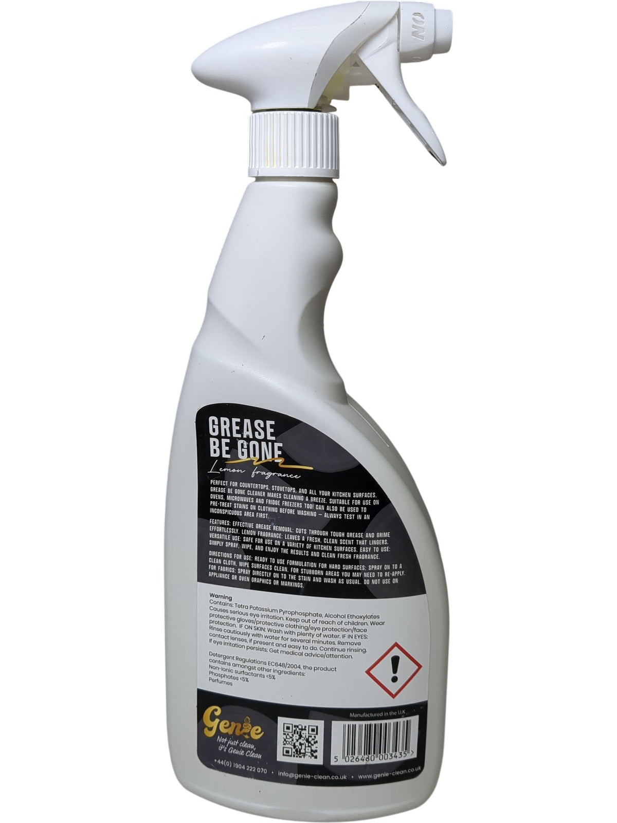 Genze | Grease Be Gone | Lemon Fragrance | 750ml