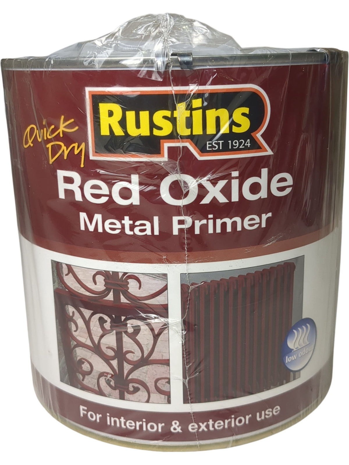 Rustins | Quick Dry Red Oxide Metal Primer | 2.5 Litre
