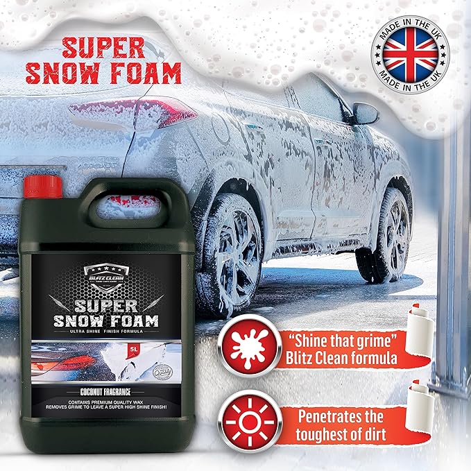 Blitz Clean| Super Snow Foam-Coconut-5L
