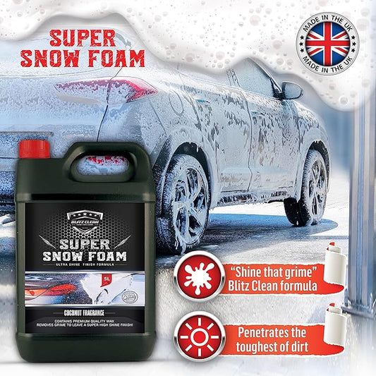 Blitz Clean| Super Snow Foam-Coconut-5L