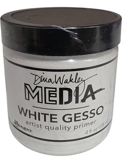 Ranger | Dina Wakley Media White Gesso | MDM41689 | 118ml