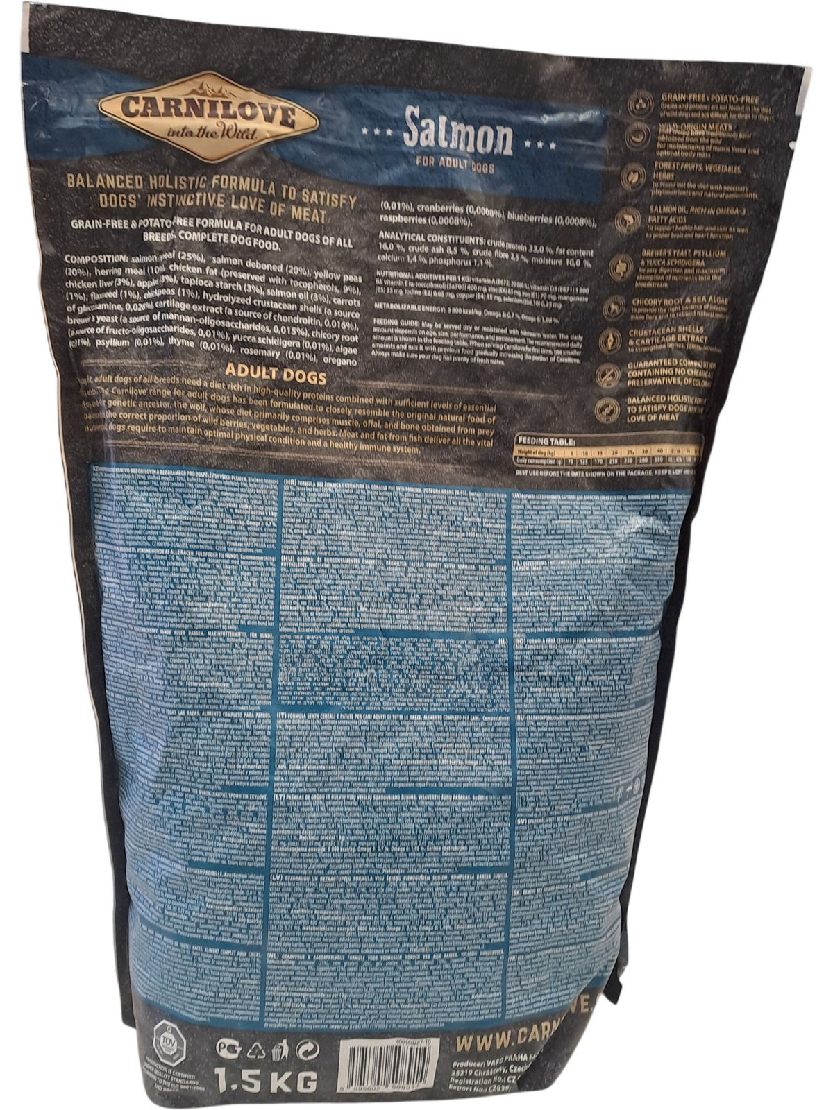 Carnilove | Dog Food | Salmon | 1.5KG