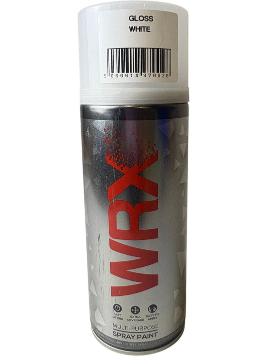 WRX Multi-Purpose Spray Paint Gloss White 400ml