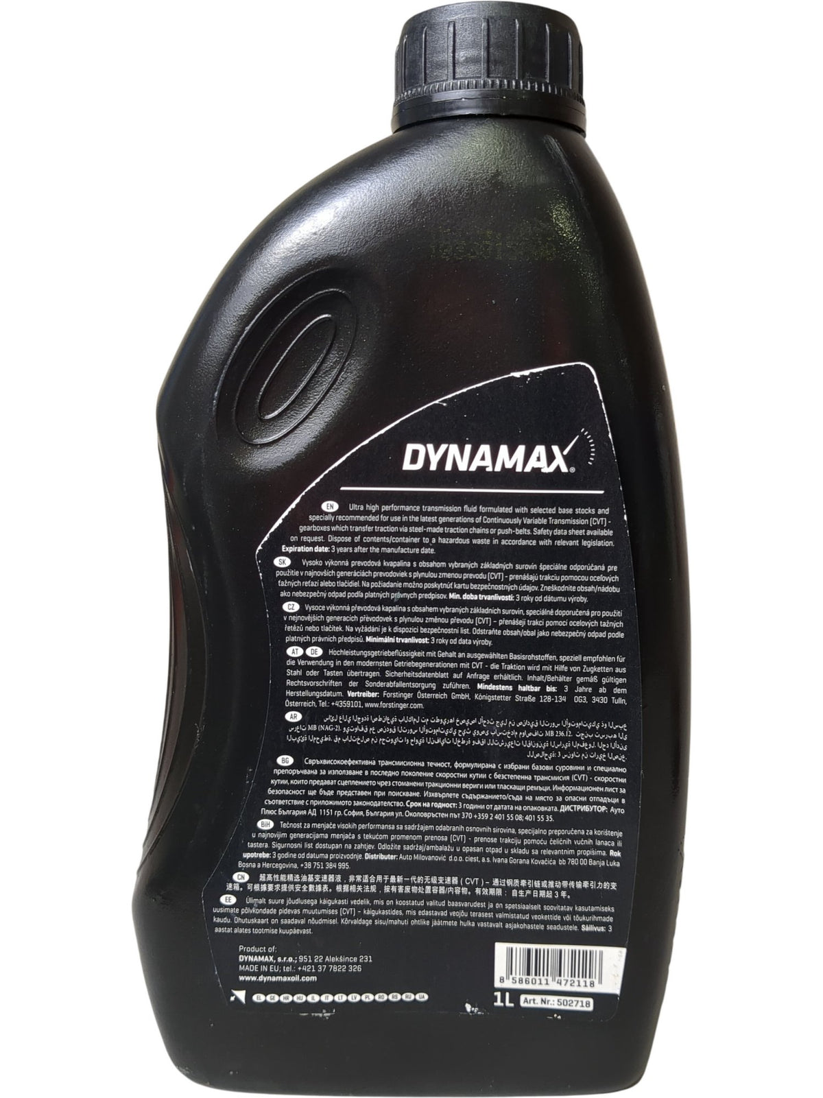 Dynamax | ATF CVT Gear Oil | Automat | 1L