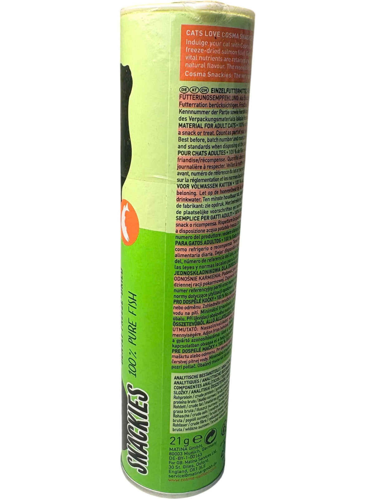 Cosma Salmon Cat Snack 21g
