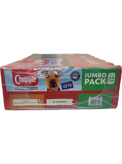 Chappie | Dog Food Jumbo Pack | 24 Cans
