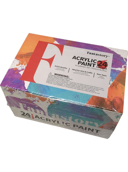 Fantastory | Acrylic Paint Set | 24 Colors | 60ml