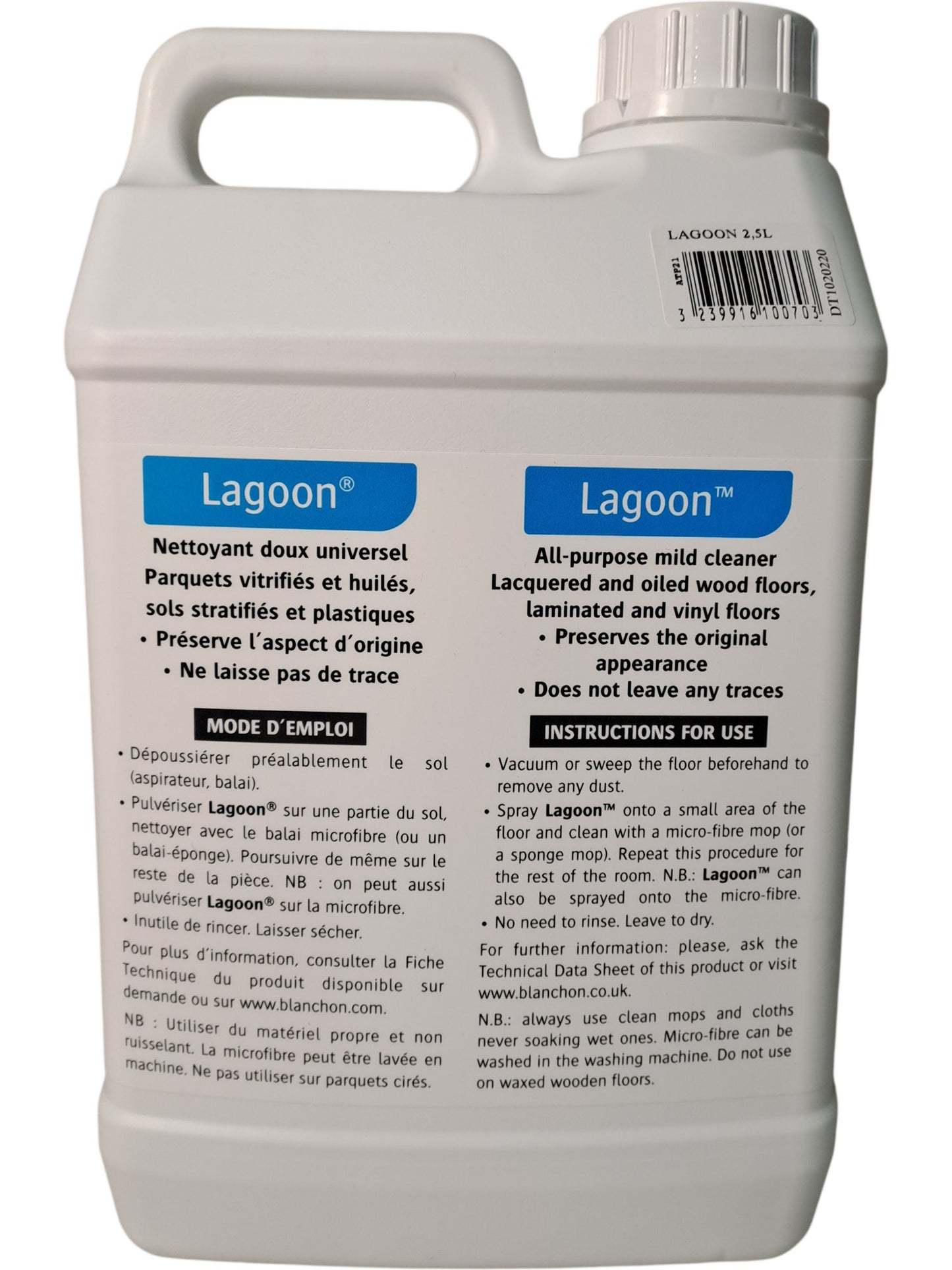 Blanchon | Lagoon All Purpose Mild Cleaner | 2.5L