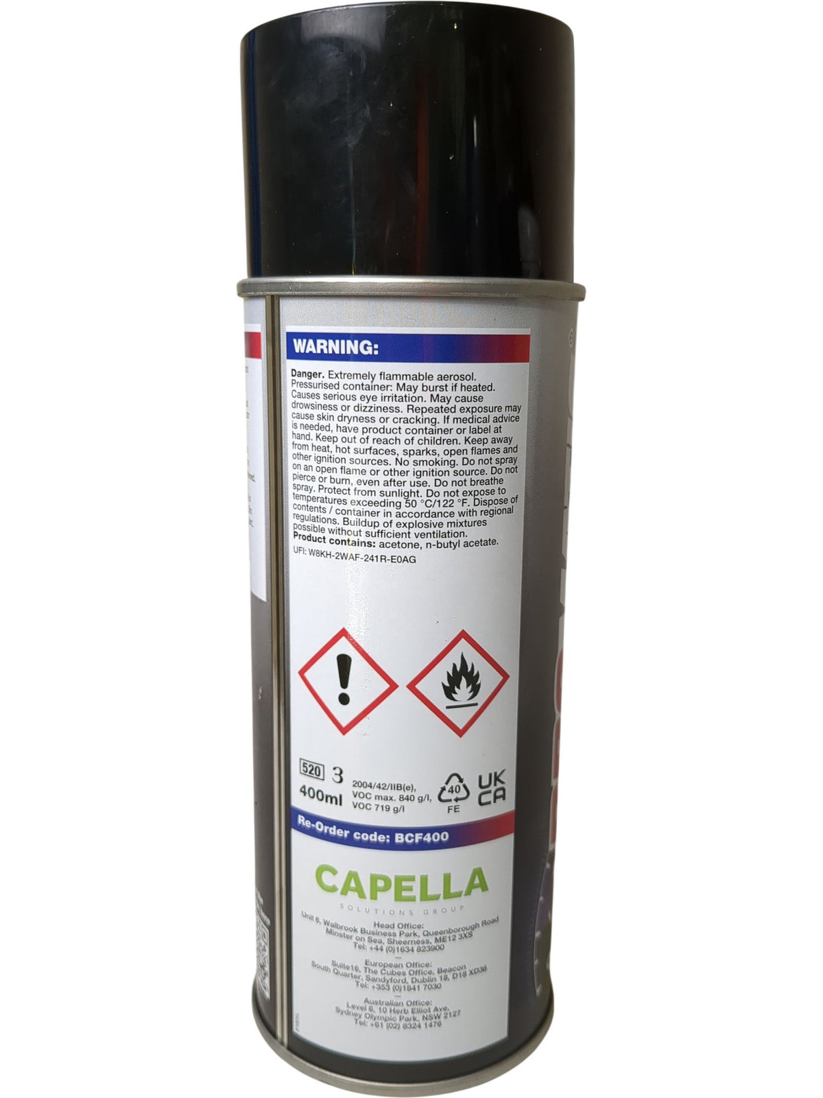 Promatic | UPVC Satin Black Spray | 400ml