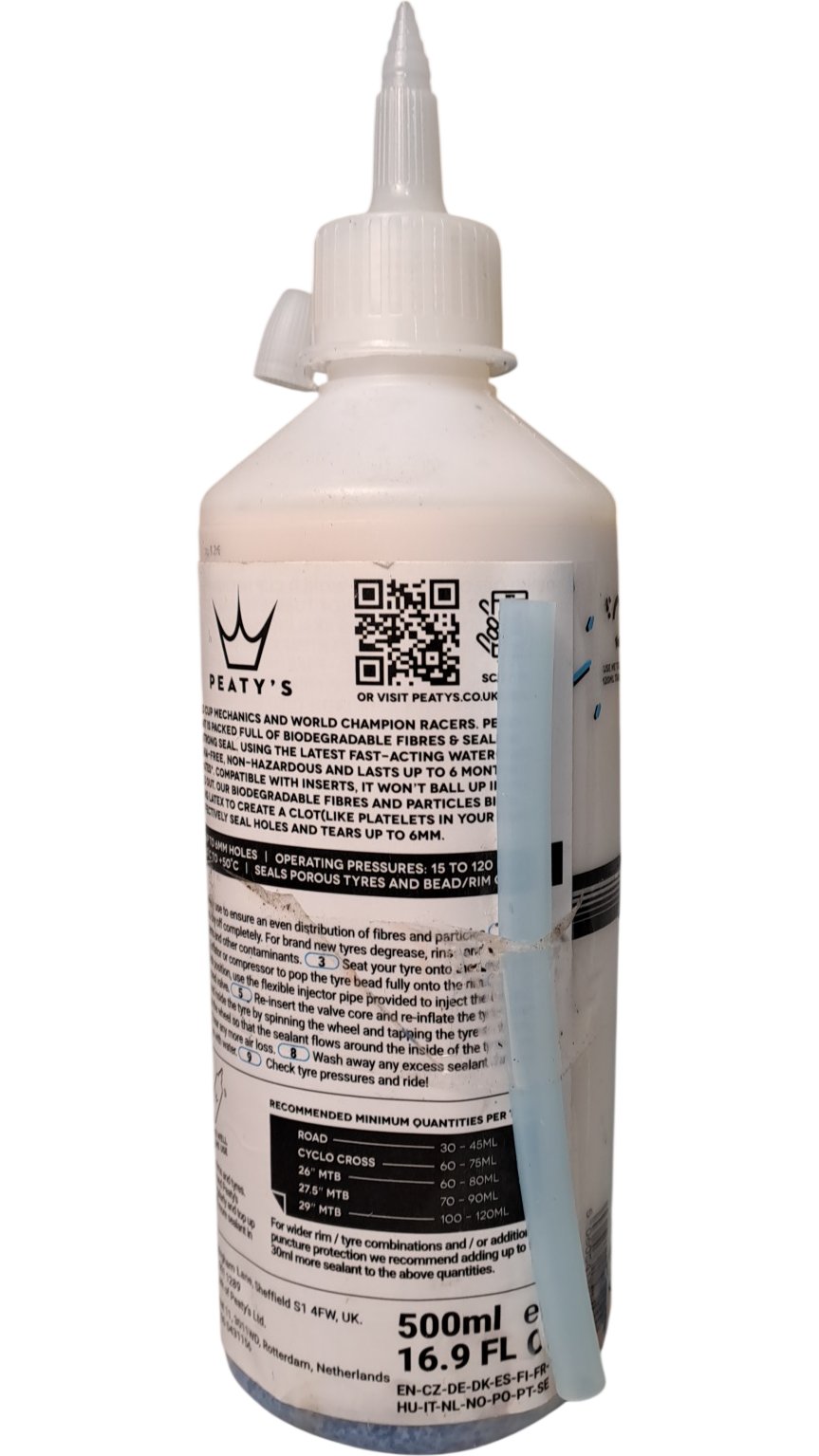 Peaty's | Holeshot Biofibre Tubeless Tyre Sealant | 500ml