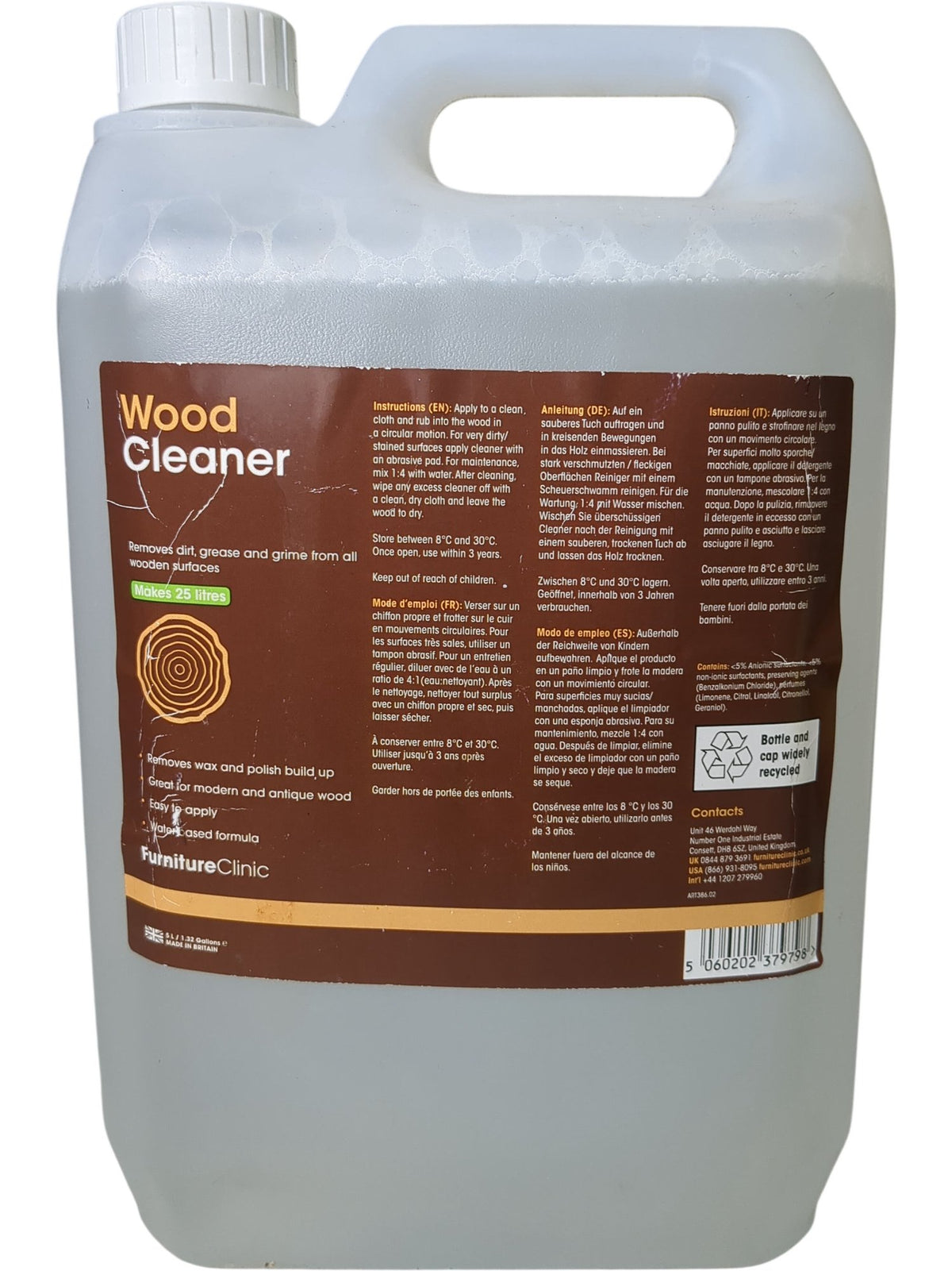 Furniture Clinic | Wood Cleaner | 5L