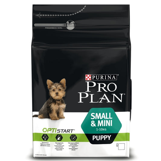 Pro Plan Small and Mini Puppy Healthy Start Chicken Dry Dog Food - 3kg