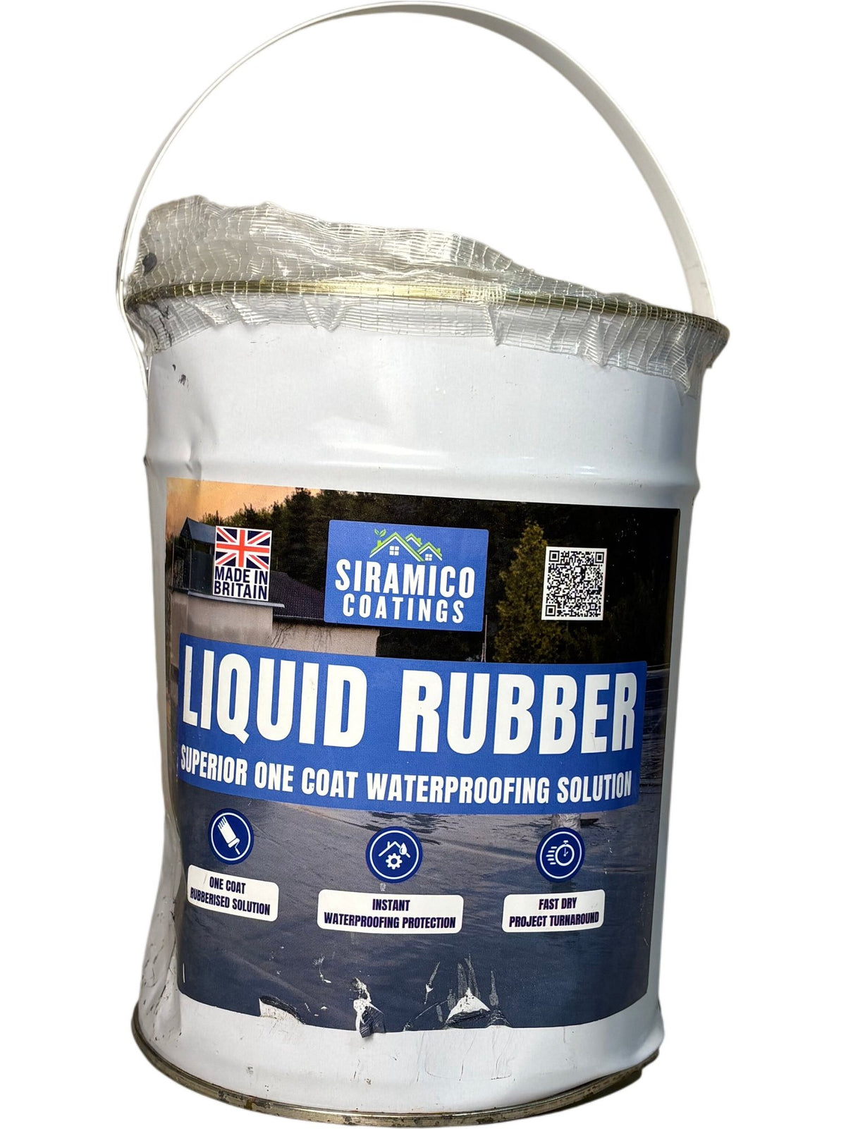 SIRAMICO Coatings Liquid Rubber Waterproofing Solution 5L