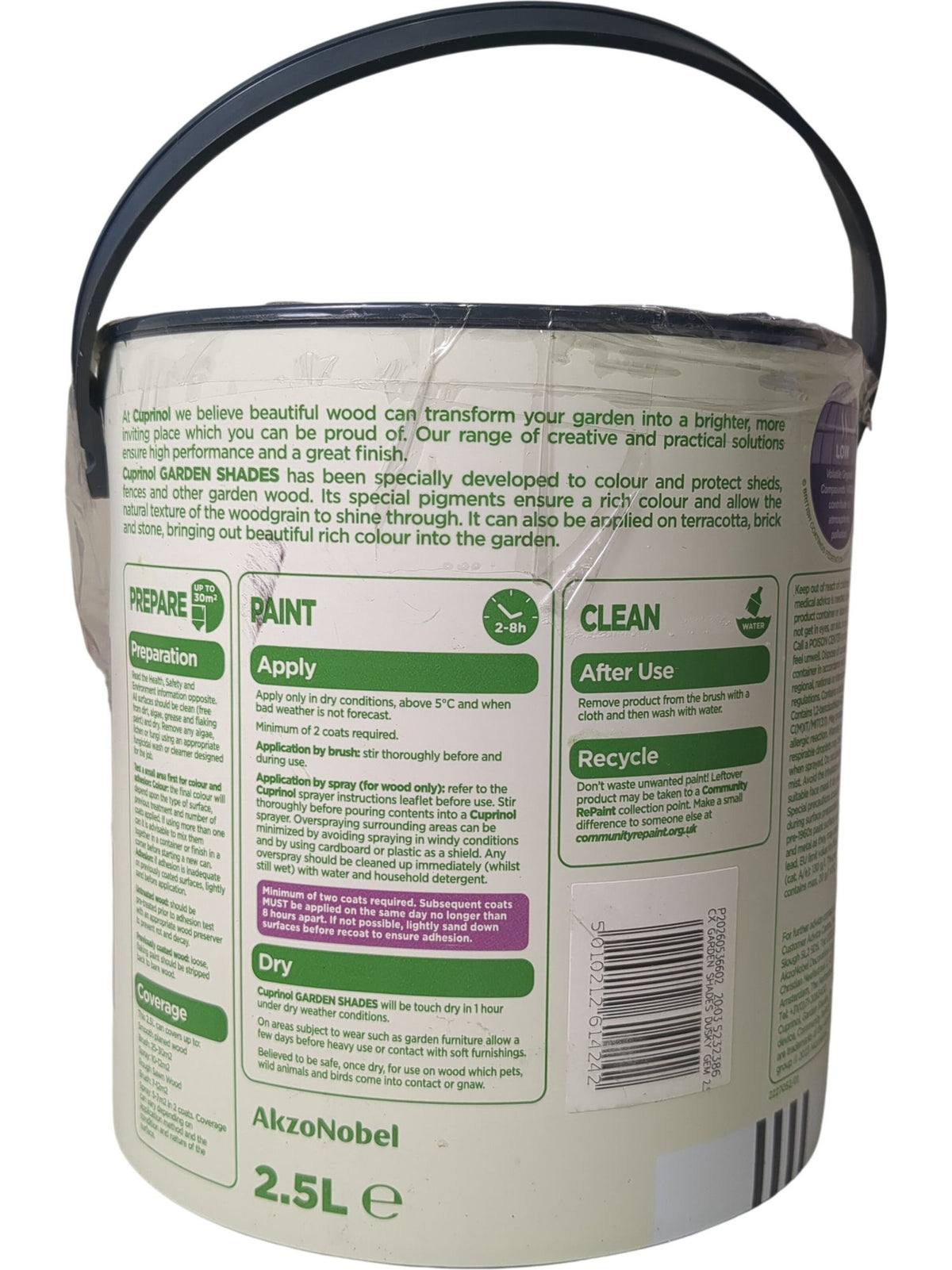 Cuprinol | Garden Shades | Dusky Gem | 2.5L