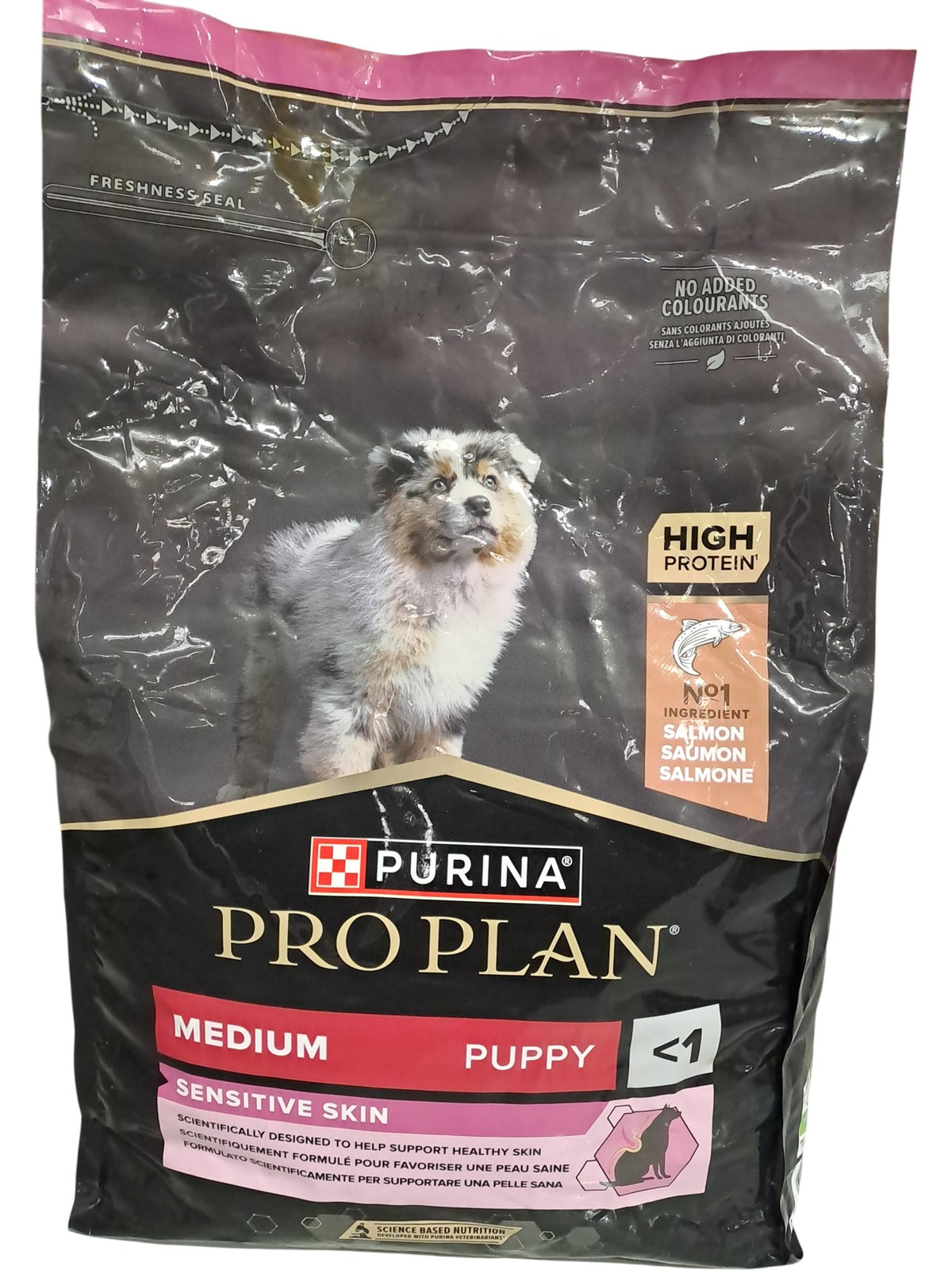 Purina | Pro Plan Medium Puppy Sensitive Skin Dog Food | Salmon 3kg